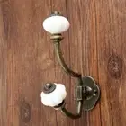 Luxury European Coat Rack Hat Towel Clothes Hook Hanger Wall Hooks Decorative
