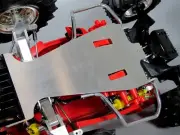 Aluminum Side Guard + Under Chassis Plate Tamiya 1/10 RC Monter Beetle Blackfoot