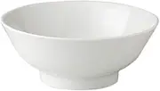 Set of 5, White Chinese High Base 5.8 Bowl, 6.9 x 2.8 inches (17.5 x 7.1 cm), 28.1 fl oz (840 cc), Chinese Open [Ramen Shop, Chinese Tableware, Asian Cuisine, Restaurant, Commercial Use]
