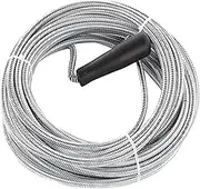 Pack of 1 Professional Drain Unblocker 3M x 5mm Metal Flexible Plumbing Snake, Drain Wire Cleaner Auger Snake Wire & Drain Unblocker Tool, Spring Wire Pipe Cleaning Tool for Sink Basins Pipe