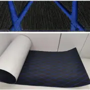 Black Blue Diamond EVA Boat Flooring Foam Sheet Marine Teak Decking ▶70x190cm