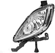 Car Fog Lights For Hyundai For Elantra 2011 2012 2013 Car Front Fog Lamp Driving Lamp DRL Fog Lamps Fog Lamp Assembly(Left and Right)