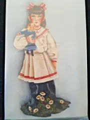 DELANE LANGE 1991 GIRL SAILOR OUTFIT DOLL SUMMER DAISY PAINTING PATTERN 58