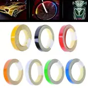 Reflective Safety Conspicuity Warning Tape DIY Sticker Decal 2cm Roll