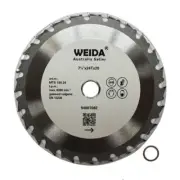 2x 185mm 24T Saw Blade Cutting Disc Wood Circular 20/16 ATB Sandwich 7-1/4" TCT