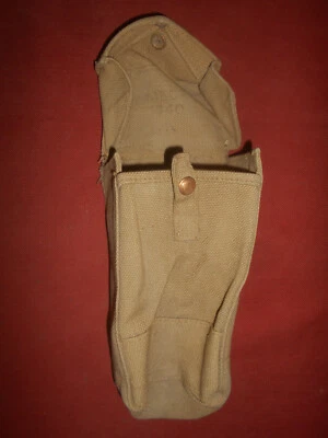 G. BRITAIN ARMY : 1940 WWII , 1 Ammo Pouch,Canvas WWII 1940 /I