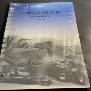 2000-2003 POLARIS SNOWMOBILE 120 XC SP SERVICE MANUAL P/N 9918046 NEW (422)