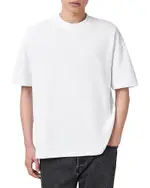 Allsaints Haven Cotton Logo Embroidered Tee