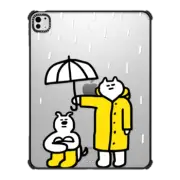 iPad Pro 13-inch (M4) iPad Impact Case SOSO RAINY DAY