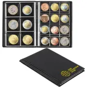 Coin Collection Book Holders for Collectors, 12 Mixed Pages 108 Pockets Coin ...