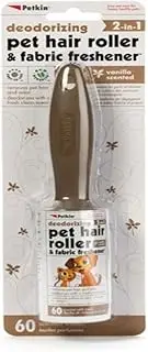 Petkin Pet Hair Roller and Fabric Freshener, 60 Count