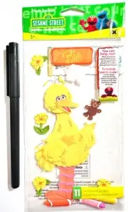 Jolee's Sesame Street Big Bird Stickers Embellishment Scrapbooking