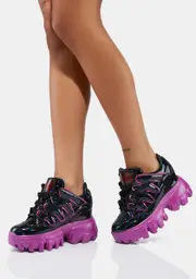 [Anthony Wang] Wicked Soursop Low Top Wedge Sneakers