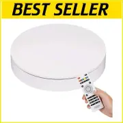 Electric Spinning Turntable - 12.6in Rotating Display Stand for 200lbs Max Load