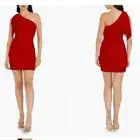 NWT Dress the Population Tiff One-Shoulder Dress Size XL