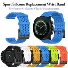 Silicone Breath Watch Strap Band For Suunto 7 9 Baro D5 Spartan Sport Wrist hr