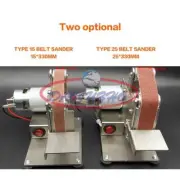 Grinder Electric Belt Sander Polishing Machine Cutter Edges Sharpener Mini