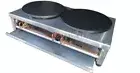 220V Griddle Machine Double Electric Crepe Maker Pancake Pan Commercial lx