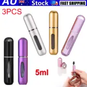 3PCS Travel Portable Mini Refillable Perfume Atomizer Bottle Pump Spray Atomiser