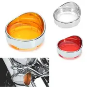 Turn Signal Indicator Light Lens For Harley Davidson Dyna Softail 153 CLEAR