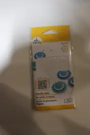 EK Tools American Craft 3D-Dots Foam Dot Circles 1/8" Thick Scrapbooking Craft