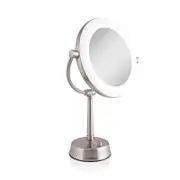 Zadro Fluorescent Surround Light Lighted Mirror with 1X/10X Magnification
