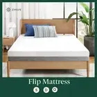 Zinus Flip Mattress Queen Double Single Cool Gel Memory Foam Dual Feel Two-sided