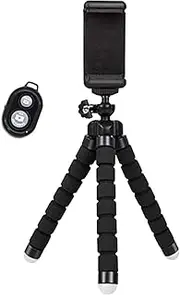 Cell Phone Tripod Holder,Tripod Mount for Small Digital Camera - Adjustable Phone Holder That Easily attaches Wrapped Around Chairs via a Standard Phone Tripod for Vlogging, Traveling, Selfies