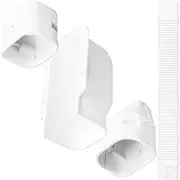 Yardenfun Home Accents Decor 1 Set Decor Hose Mini Air Conditioner Lineset Cover Cover Tubing Cover for White Air Conditioning Plastic Dividing Line Home Decor