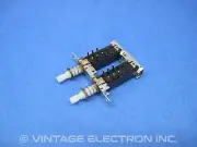 NOS Dynaco 2-Pushbutton Switch Assy (PAT-5 Preamp): P/N 338002 SUB (2 Station)
