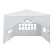 3x3m Outdoor Fully Waterproof Party Marquee Tent White