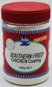 Krio Krush Coating Mix Southern Fried Chicken 1 Kg Tub