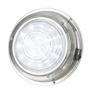 [TechBrands] Dome Type LED Light & Switch (140mm SS White & Red)