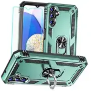 for Samsung A14 5G Case, Galaxy A14 5G Case with Samsung A14 5G Case Dark Green