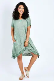Wenzel Shirt Dress--RUB-WENZ-S20