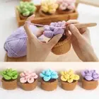 Fashion Artificial Succulent Bonsai Plants Office Party Decoration