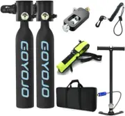 Double 0.5L Scuba Tank Dive Diving Underwater Equipment Breath Cylinder Oxygen