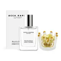 在飛比找momo購物網優惠-【Acca Kappa】白麝香香水組 30ml+招財黃晶石擴