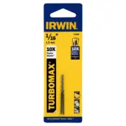 IRWIN 73304 High Speed Steel Straight Shank Drill Bit 1/16 x 1-7/8 L in.