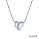 ALUXE 亞立詩 18K金 鑽石項鍊 愛的結晶 心形 NN0913
