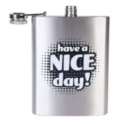 F*ck You Flask Stlish Convenient Captve Top Quirky Gift Ages 18 Years and Up