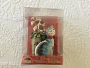 Susan Winget Cat Tidbit Spreader House Set...NIB