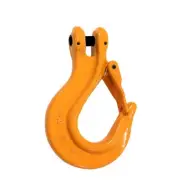 New 3/8 Clevis Sling Hook w/ Latch Grade 100 Rigging Lifting Heavy Duty Orange