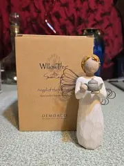 Willow Tree Angel of The Kitchen Figurine 2004 Susan Lordi Demdaco Tea Pot 26144