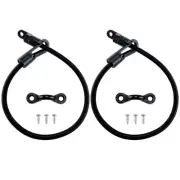 2x Rod Straps Holder Deck Mount Connector for w/ Screws Rod Replacement Accessor