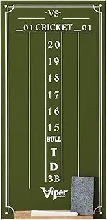 Viper Chalk Scoreboard: Cricket and 01 Dart Games, Green