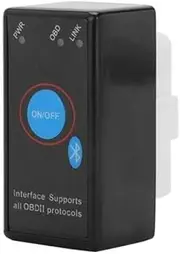 EZONEDEAL OBD2 Auto Diagnostic Scanner, OBDII Bluetooth 4.0 Vehicle Engine Fault Code Reader Support All OBD2 Protocol Suitable for Most Cars