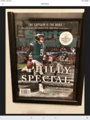 New Framed NICK FOLES SPORTS ILLUSTRATED COMM EAGLES SUPER BOWL VII Philly Spec