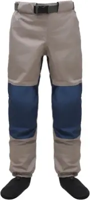 Raprance Breathable Stockingfoot Waist High Fishing Wading Pants Waders