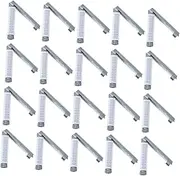Vaguelly 20pcs Self Grip Hair Rollers Hot Rollers Hair Curlers for Perm for Women Men Girls Short